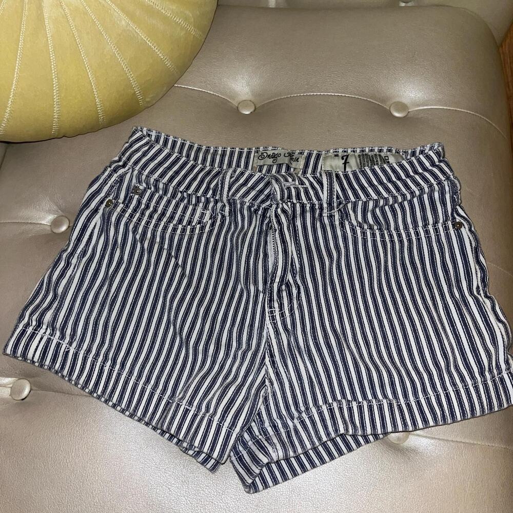 Super cute indigo rein stripe